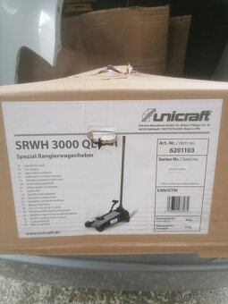 Hydraulický zdvihák unicraft SRWH3000QL - 2