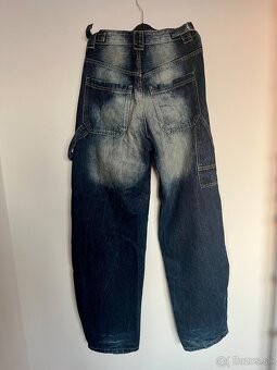 Bershka rifle modré - 2