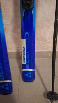 Predám pánské lyže Fischer 170cm - 2