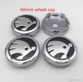 Škoda stredové krytky, pukličky, puklice - 2