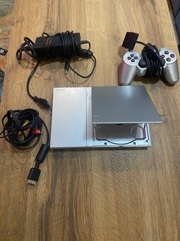PS2 Slim silver - 2