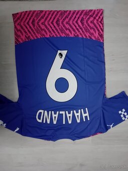 Nový futbalovy dres PUMA-haaland,vel.176. - 2