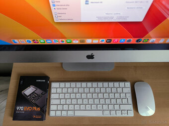 iMac 27” Mid 2017 5K, 24 GB RAM, 1TB NVMe Flash HD, klávesni - 2