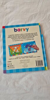 Magnetická knižka Barvy a Magnetická hra Autá - 2