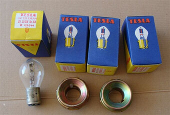 Jawa,ČZ,Tatra,Praga-nepoužité autožiarovky,starý typ - 2