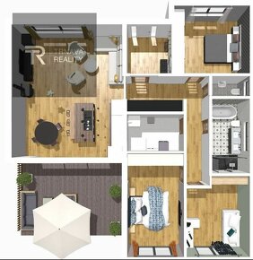 TRNAVA REALITY – 4izb. novostavba domu typu bungalov, pozemo - 2