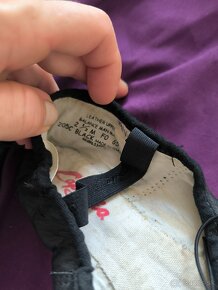 Kožené baletky piškóty veľkosť 31, gumička miesto remienka, - 2