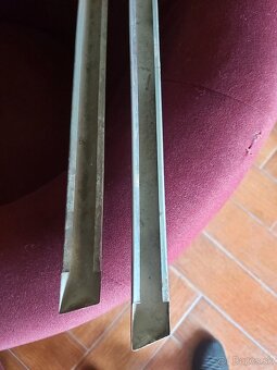 Chromované lišty na podbehy veterana 164cm - 2