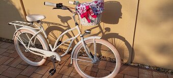 Dámsky retro bicykel CRUISER EMBASSY PINKI 3 rýchlostný - 2