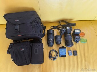 predám komplet FOTOGRAFICKÝ SET NIKON – D5100 + 3 objektívy - 2