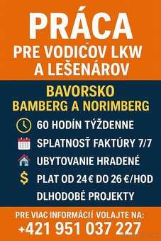 Práca v Nemecku pre živnostníkov a s.r.o. - 2