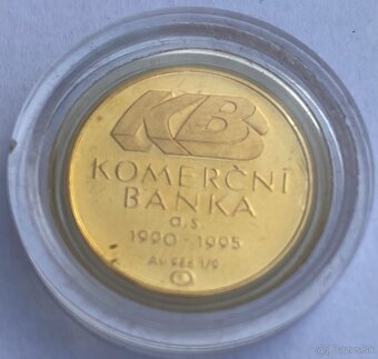 zlatá Za 5-ročnú prácu pre KB - 2