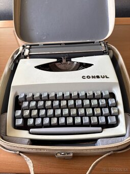 Písací stroj Consul - 2
