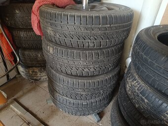 Disky plechové na Renault Clio aj s pneumatikami - 2