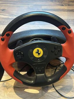 Predám Thrustmaster Ferrari Racing volant pre PC / PS3 - 2