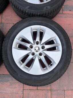 Orig.hliníkové disky Škoda R16 5x112 - 2