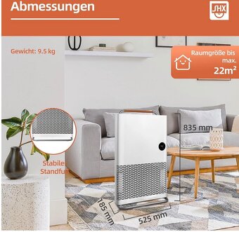 NOVÝ SHX Dizajnový WIFI konvektor ohrievač TOP - 2