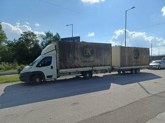 Plachta z dodávky a prívesu - 2