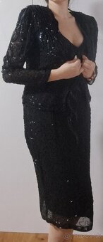 Čierne spoločenské šaty - 2