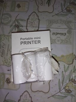 Mini tlačiareň aj papierkami - 2