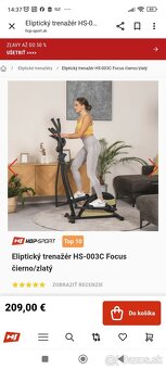 Elipticky trenažér HS-003C Focus - 2