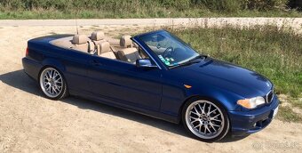 BMW E46 cabrio facelift - KAPOTA/KUFOR/DVERE/NÁRAZNKY - 2