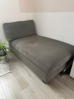 Kivik Ikea pohovka, ležadlo + nový náhradný poťah. - 2
