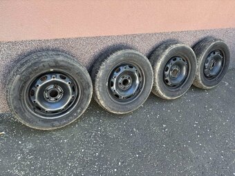R14 5x100 165/70 letné pneu ŠKODA,VW,SEAT + puklice - 2