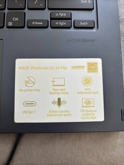 Dotykovy notebook ASUS Vivobook GO 14 Flip - 2