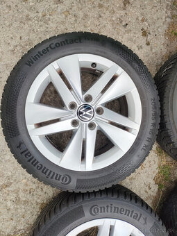 Originál alu disky+pneu VW GolfVIII 7Jx16, 5x112 ET48 - 2