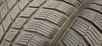 Predám 4ks jazdené zimné 225/45r17-91H Barum - 2