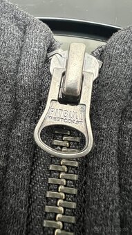 Pitbull West Coast mikina na zips s kapucňou dark grey melan - 2