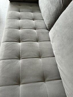Sedačka VELVET GREY - 2