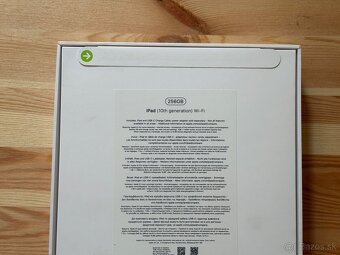 Apple iPad 10.9” (2022) 256GB - 2