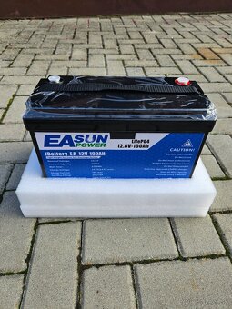 Predám úplne novú batériu lifepo4 12V 100Ah - 2