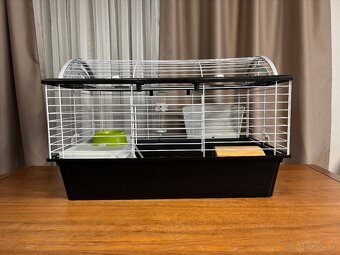 🐹 Predám 2 klietky FERPLAST + príslušenstvo + pelech - 2