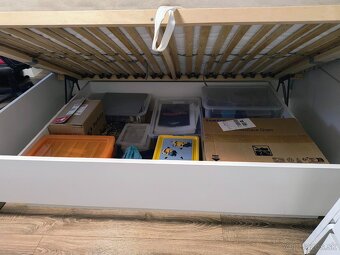 Posteľ 120 x 200 s úložným priestorom - 2