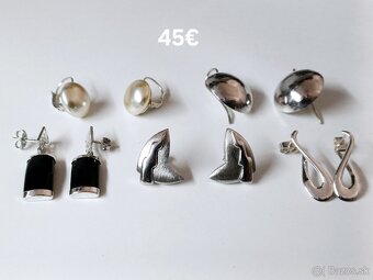 Krasne strieborne naušnice - 2