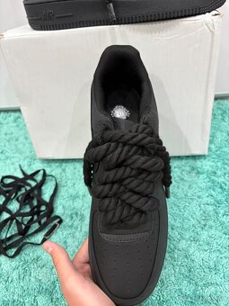 Airforce 1 čierne 44 rope laces - 2