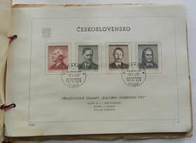 Príležitostné známky Brožura 20 ks nalep.listov M.Švabinský - 2