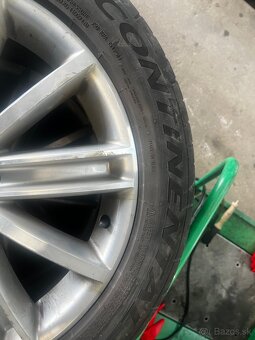 VW alu disky 18” s pneu Continental – sada 4ks - 2