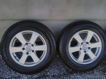 Alu disky touareg 5x130 obuté zimné pneu 235/65 R17 - 2