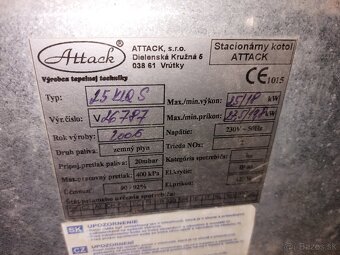 Plynovy kotol attack 25 KLQ S - 2
