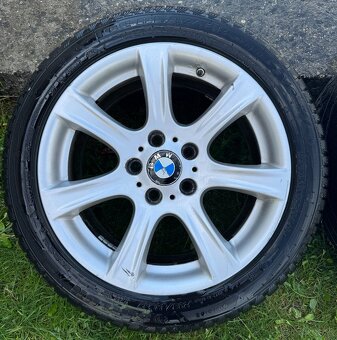 Hliníkové disky BMW 3 R17 so zimnými pneu - 2