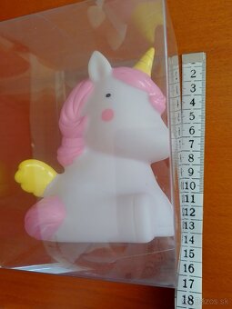 Unicorn - lampička a plyšák - 2