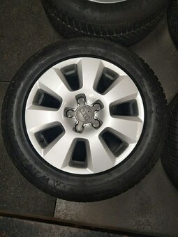 16" originál alu AUDI zimné pneu. - 2
