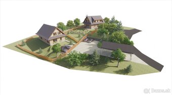 TERCHOVÁ Pozemok / stavebko /chata ,dom/ bez RK - 2