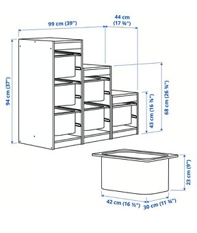 Predám bielu komodu - 2