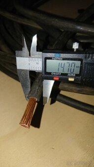 Predám medený zvárací kábel - 2