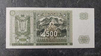 500 Ks 1941, stav N (UNC) - 2